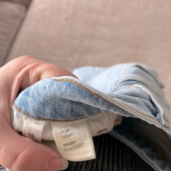 Reformation Montego Women's High Rise Button Fly Skinny Jeans size 26 - Picture 6 of 7